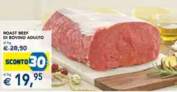 Esselunga Roast beef di bovino adulto offerta