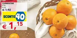 Esselunga Clementine offerta