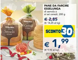 Esselunga Pane da farcire ESSELUNGA offerta