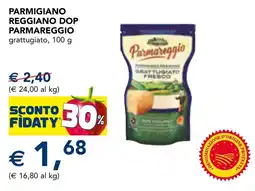 Esselunga Parmigiano reggiano dop parmareggio GRANTERRE offerta