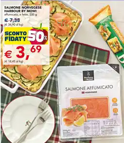 Esselunga Salmone norvegese HARBOUR BY MOWI offerta