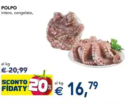 Esselunga POLPO intero, congelato offerta