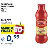 Esselunga Passata di pomodoro MUTTI offerta