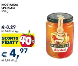 Esselunga Mostarda SPERLARI offerta