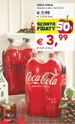Esselunga COCA COLA classica o zero offerta