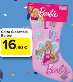 Carrefour Express Calza Giocattolo Barbie offerta