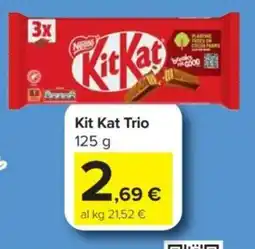 Carrefour Express Kit Kat Trio offerta