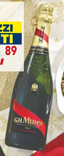Esselunga Champagne cordon rouge G.H.MUMM offerta
