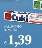Pilato Cuki alluminio 10 metri offerta