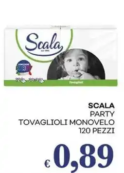 Pilato Scala party tovaglioli monovelo offerta