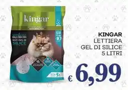 Pilato Kingar lettiera gel di silice offerta