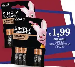 Pilato Duracell simply stilo/ministilo offerta