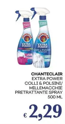Pilato Chanteclair extra power colli & polsini/ millemacchie pretrattante spray offerta
