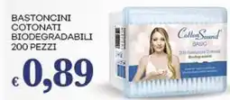 Pilato Bastoncini cotonati biodegradabili offerta