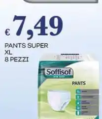 Pilato Soffisof pants super xl offerta