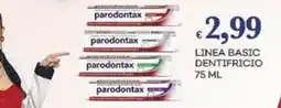 Pilato Parodontax linea basic dentifricio offerta