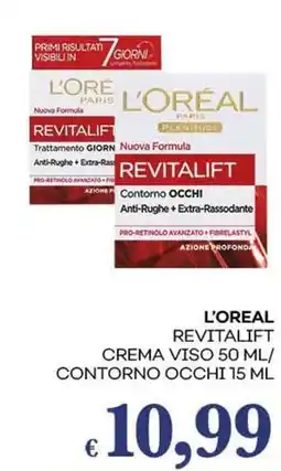 Pilato L'oreal revitalift crema viso/ contorno occhi offerta
