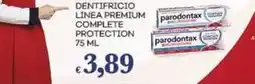 Pilato Parodontax dentifricio linea premium complete protection offerta