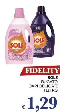 Pilato Sole bucato capi delicati offerta