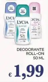 Pilato Lycia deodorante roll-on offerta