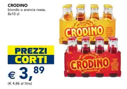 Esselunga Crodino biondo o arancia rossa, offerta