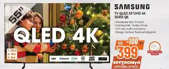 SAMSUNG TV QLED 55"UHD 4K SERIE Q6