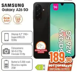 Expert SAMSUNG Galaxy A26 5G offerta