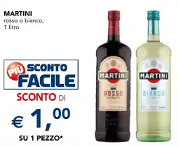 Esselunga MARTINI rosso o bianco offerta