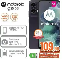 Expert motorola g35 5G offerta