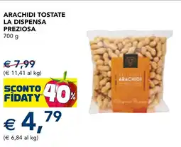 Esselunga Arachidi tostate LA DISPENSA PREZIOSA offerta