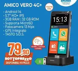 Expert Brondi amico vero 4G+ offerta