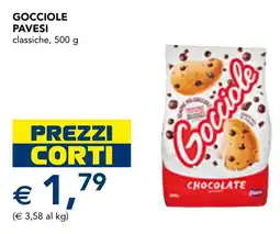 Esselunga Gocciole PAVESI offerta