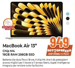 Expert MacBook Air 13" offerta