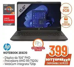 Expert hp NOTEBOOK 255G10 offerta