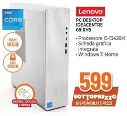 Expert Lenovo PC DESKTOP IDEACENTRE 081RH9 offerta