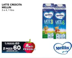 Esselunga Latte crescita MELLIN offerta