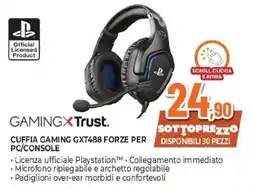 Expert GAMINGXTrust. CUFFIA GAMING GXT488 FORZE PER PC/CONSOLE offerta