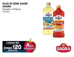 Esselunga Olio di semi SAGRÌ offerta