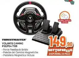 Expert THRUSTMASTER VOLANTE GAMING PS5/PS4 T128 offerta