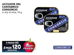 Esselunga Acciughe del cantabrico CONSORCIO offerta