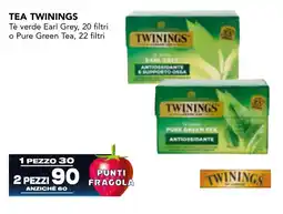 Esselunga Tea TWININGS offerta