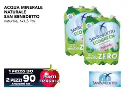 Esselunga Acqua minerale naturale SAN BENEDETTO offerta
