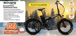 Expert Schiano bici elettrica andromeda nero offerta