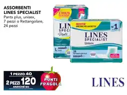 Esselunga Assorbenti LINES SPECIALIST offerta