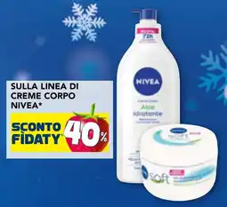 Esselunga Sulla linea di creme corpo NIVEA offerta