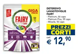 Esselunga Detersivo lavastoviglie FAIRY offerta