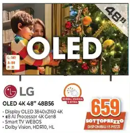 Expert LG OLED 4K 48" 48B56 offerta