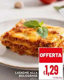 Pan Lasagne alla bologense offerta