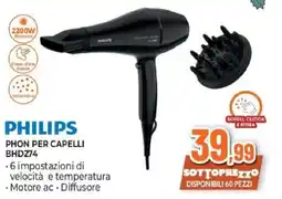 Expert PHILIPS PHON PER CAPELLI BHD274 offerta