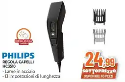 Expert PHILIPS REGOLA CAPELLI HC3510 offerta